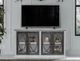 Cottage Creek Furniture Bahari Distressed White/Slate Console-2