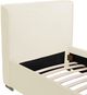TOV Furniture Madison Cream Twin Velvet Bed-1