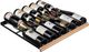 EuroCave Pure Series 27'' Black Piano Built-In or Freestanding Wine Cooler with 170 Bottle Capacity-3