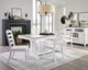 Riverside Furniture Cora Cloud/Fog Trestle Dining Table-1
