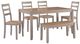 Signature Design by Ashley® Gesthaven 6-Piece Gray/Natural Dining Table Set-0