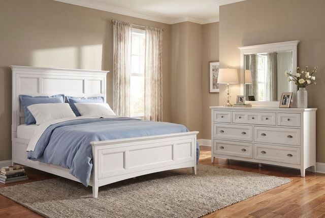 Magnussen Home® Heron Cove 3-Piece Chalk White Queen Bedroom Set-1