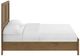 Whittier Wood® Furniture Bailey Nutmeg Queen Panel Bed-3