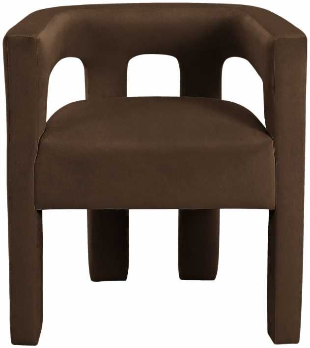 Meridian Furniture Athena Brown Dining Chair-1