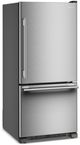 KitchenAid® 30" 19 Cu. Ft PrintShield® Stainless Steel Bottom Freezer Refrigerator with Right Door Swing-2