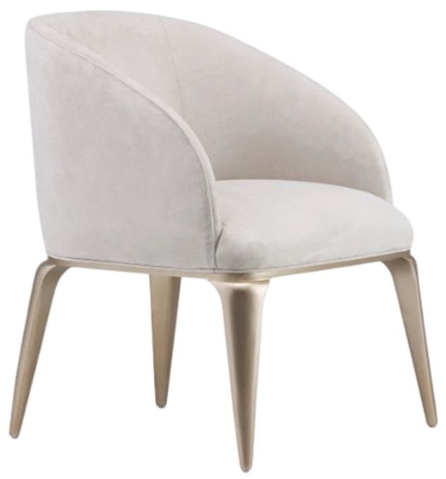 Michael Amini® Malibu Crest Chardonnay Vanity Chair-0