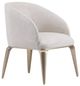 Michael Amini® Malibu Crest Chardonnay Vanity Chair-0
