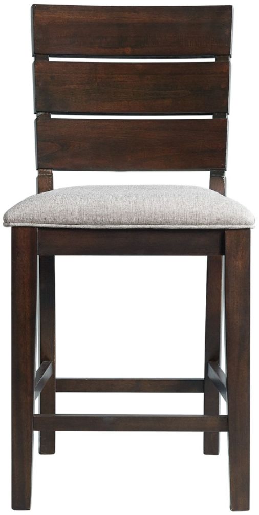 Elements International Cato Espresso Counter Dining Chair-0