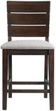 Elements International Cato Espresso Counter Dining Chair-0