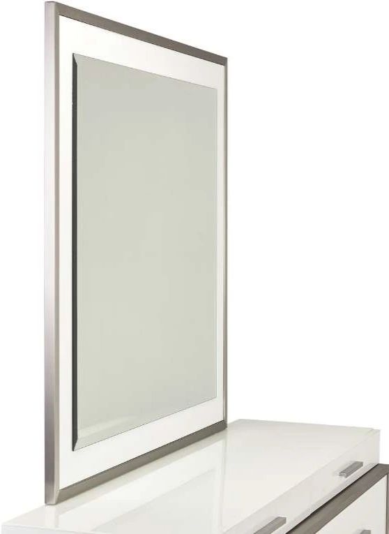 Michael Amini® Marquee Cloud White Dresser with Mirror-3