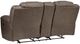 Signature Design by Ashley® Knoxlee Driftwood Manual Reclining Loveseat with Console-2
