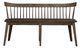 Liberty Furniture Midland Falls Rustic Brown Spindle Back Bench-2