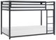 Homelegance® Jovie Black Twin/Twin Bunk Bed-0