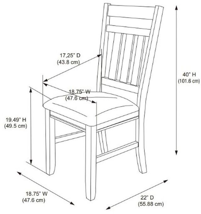 Powell® Turino 7-Piece Distressed White/Tan Dining Set-2