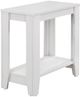 Monarch Specialties Inc. White Accent Table-0