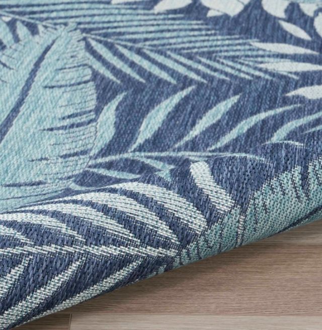 Nourison Home™ Garden Oasis Navy 5'x7' Style 1 Area Rug-4