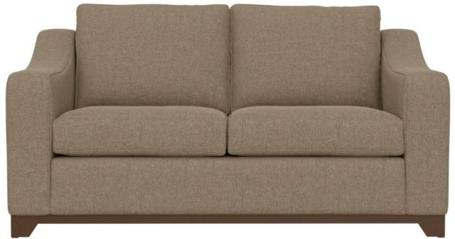 International Furniture Direct Natural Parota Brown Loveseat-2