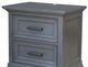 John Thomas Furniture® Summit Heather Gray Nightstand-1