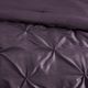 Olliix by Madison Park Laurel 7 Piece Plum King Tufted Comforter Set-3