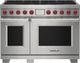 Wolf® 48" Stainless Steel Pro Style Dual Fuel Range-0