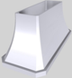Vent-A-Hood® Designer Series 66" White Island Range Hood-1