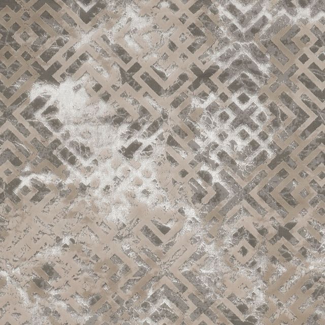 KAS Rugs Luna 7124 Sand/Silver Dimensions 5'x8' Area Rug-1