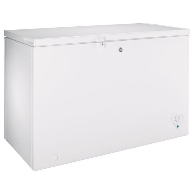 GE® 10.6 Cu. Ft. White Chest Freezer-1