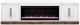 Legends Home Nora Barnwood/Jasmine White 94" Fireplace TV Console-0