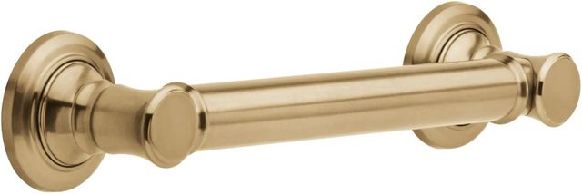 Delta Champagne Bronze 12" Round Grab Bar-0
