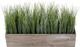 Monarch Specialties Inc. 12" Indoor Grass Artificial Plant in 5" Wood Box-3