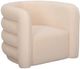 TOV Furniture Curves Peach Swivel Accent Chair-0