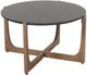Coast2Coast Home™ Campbell Black Marble Cocktail Table with Natural Base-0