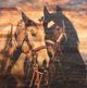 Horizon Home® Friendly Horses Wall Art-1