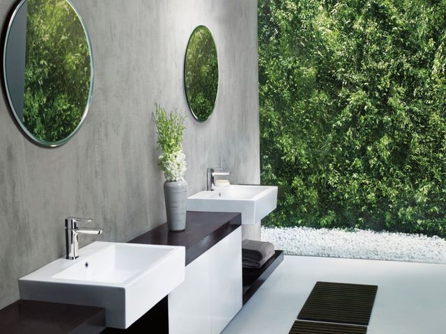 Delta Modern Chrome 6" Single Handle Project-Pack Bathroom Faucet with Drain-2