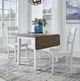 Liberty Furniture Landale 3-Piece Chestnut/White Dining Set-1