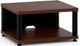 Salamander Designs® Synergy Single 10 AV Cabinet-Dark Walnut/Black-0