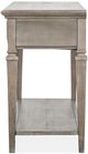 Magnussen Home® Lancaster Dovetail Gray Rectangular Sofa Table-3