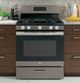 GE® 30" Fingerprint Resistant Slate Freestanding Gas Range-1