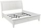 aspenhome® Cambridge White California King Sleigh Bed-1
