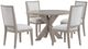 Riverside Furniture Bennett Frosted Gray Round Dining Table-4