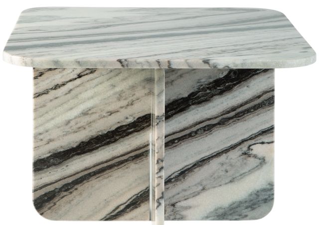 Signature Design by Ashley® Baretton Black/Taupe/White Cocktail Table-1