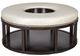 Vanguard® Furniture Customizable Wayland Round Ottoman-0