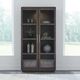 Liberty Furniture Cascade Falls Satin Espresso Display Cabinet-1