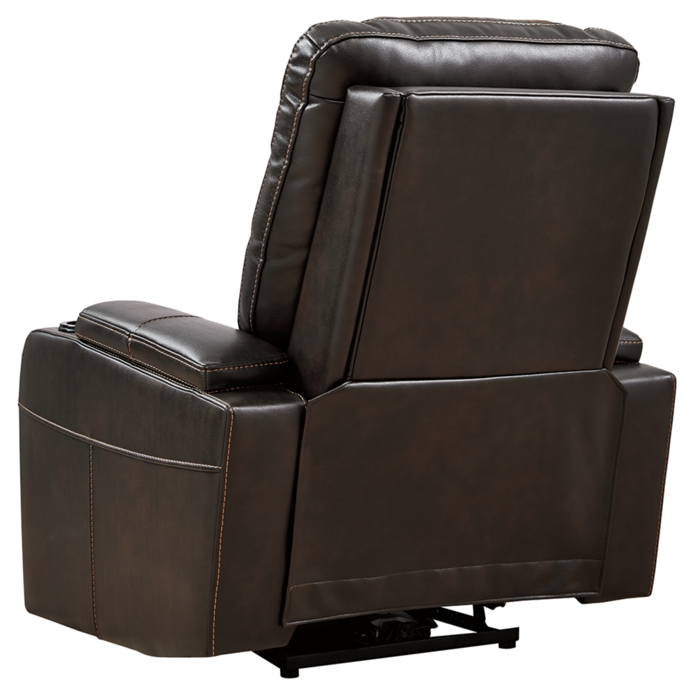 Composer brown power recliner with adjustable headrest hotsell