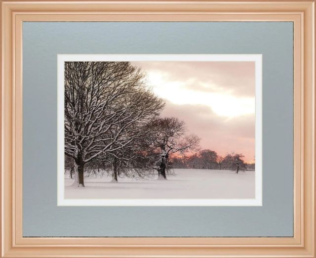 Classy Art Rosy Sunset by Frank Assaf Wall Art-0