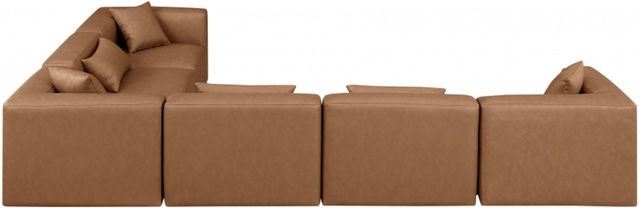 Meridian Furniture Cube 6-Piece Brown Modular Sectional-1