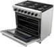 Thor Kitchen® Professional 36" Stainless Steel Pro Style Gas Range-2