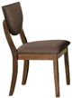 Furniture of America® Marina 2-Piece Dark Chocolate/Walnut Side Chair Set-0