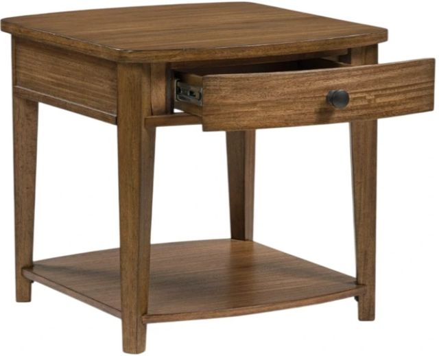 Signature Design by Ashley® Burkbyer Brown Rectangular End Table-1