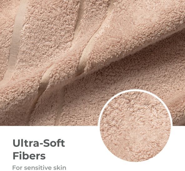 Cariloha Blush Viscose and Turkish Cotton Blend Washcloth-2